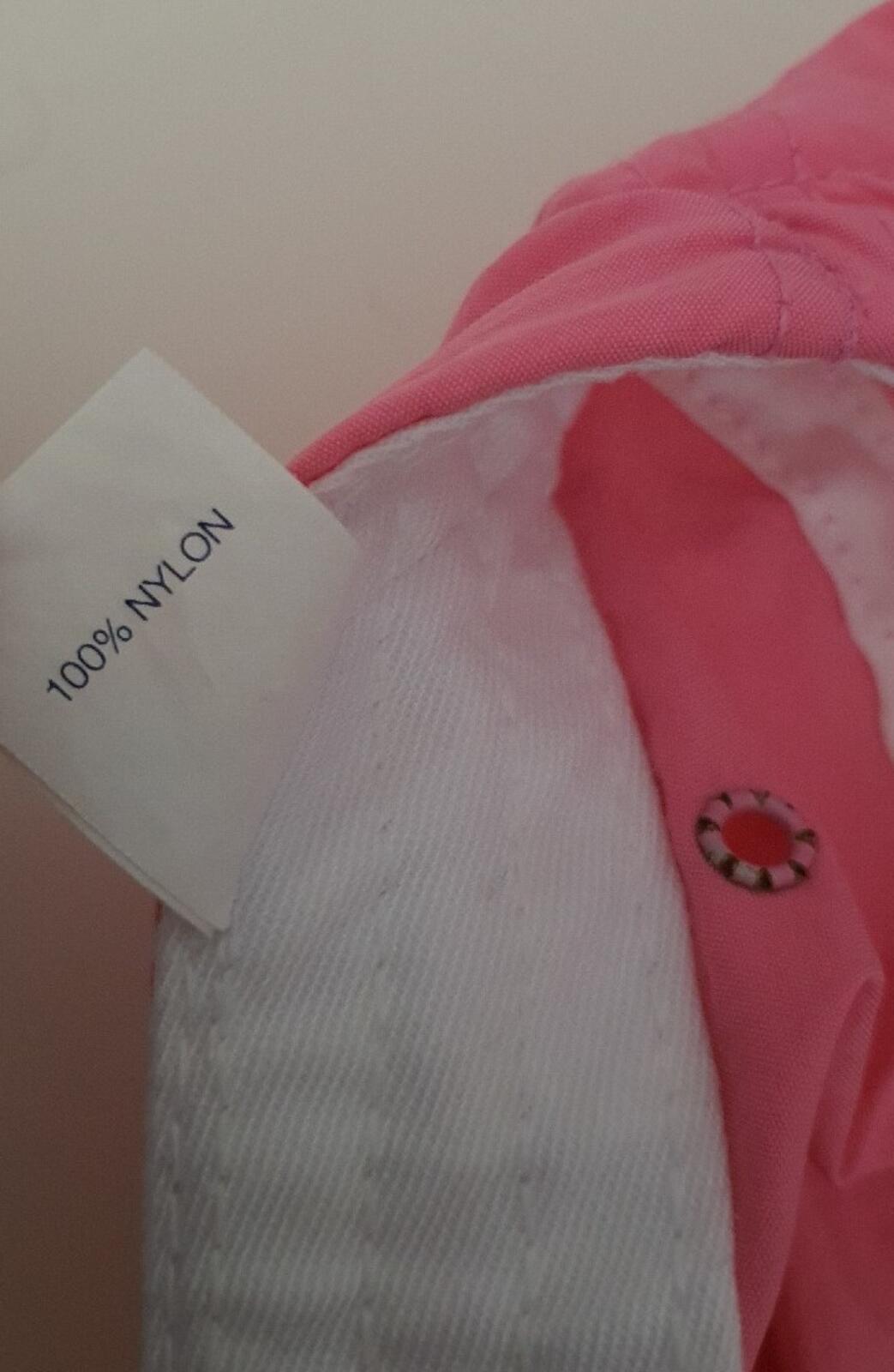 SS18 Supreme Raised Logo Patch Camp Cap Pink Nylon Hat Box Logo S/M Small Medium