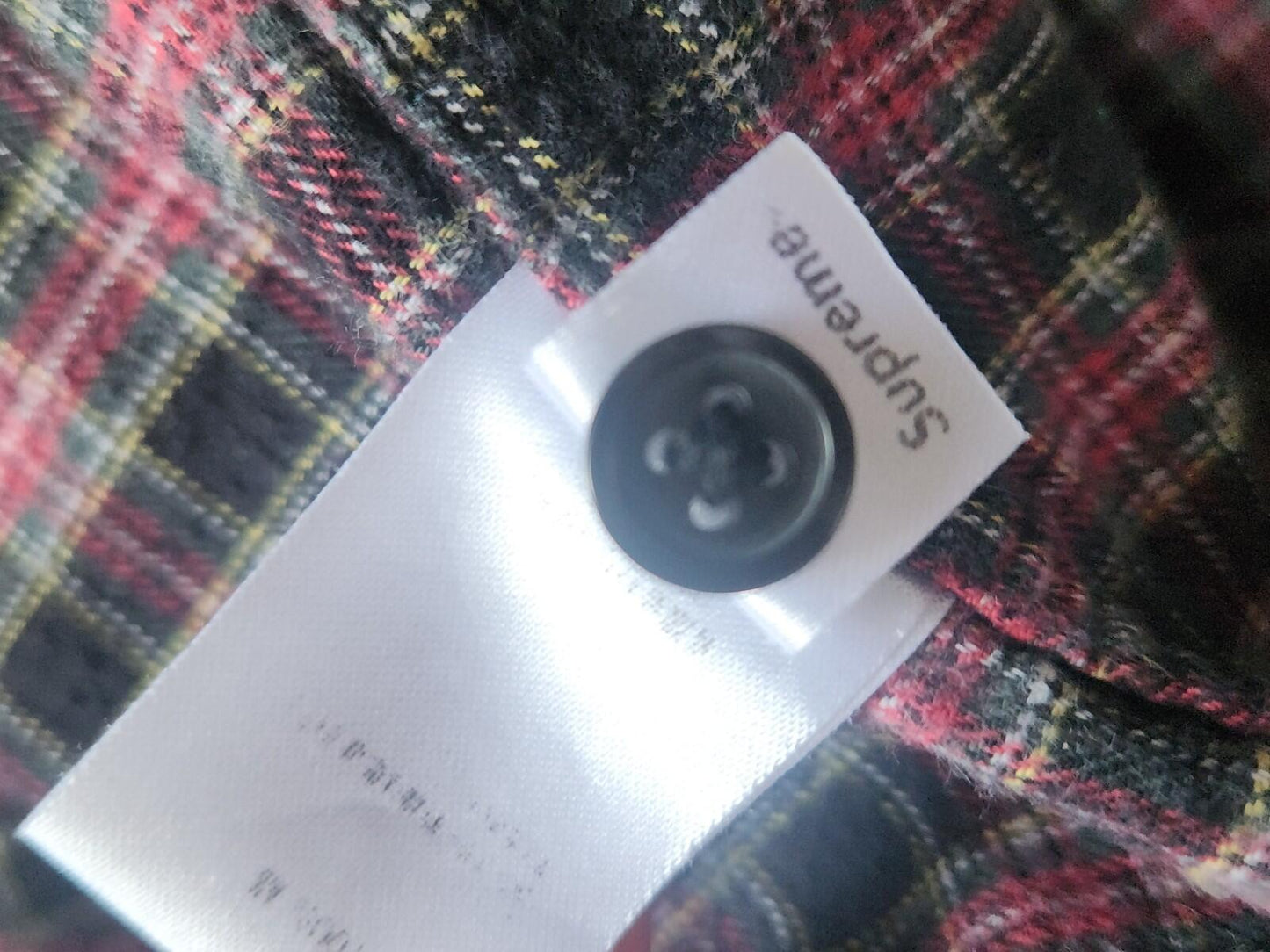 SS14 Supreme Hooded Flannel Shirt Rare Vintage 2014 Size M Medium