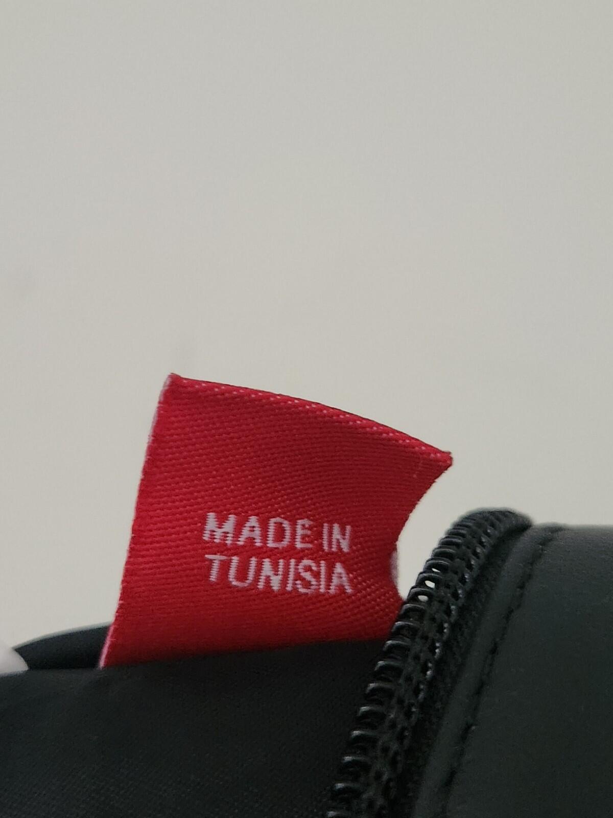 SS19 Supreme Cowhide Leather Waist Shoulder Bag Black