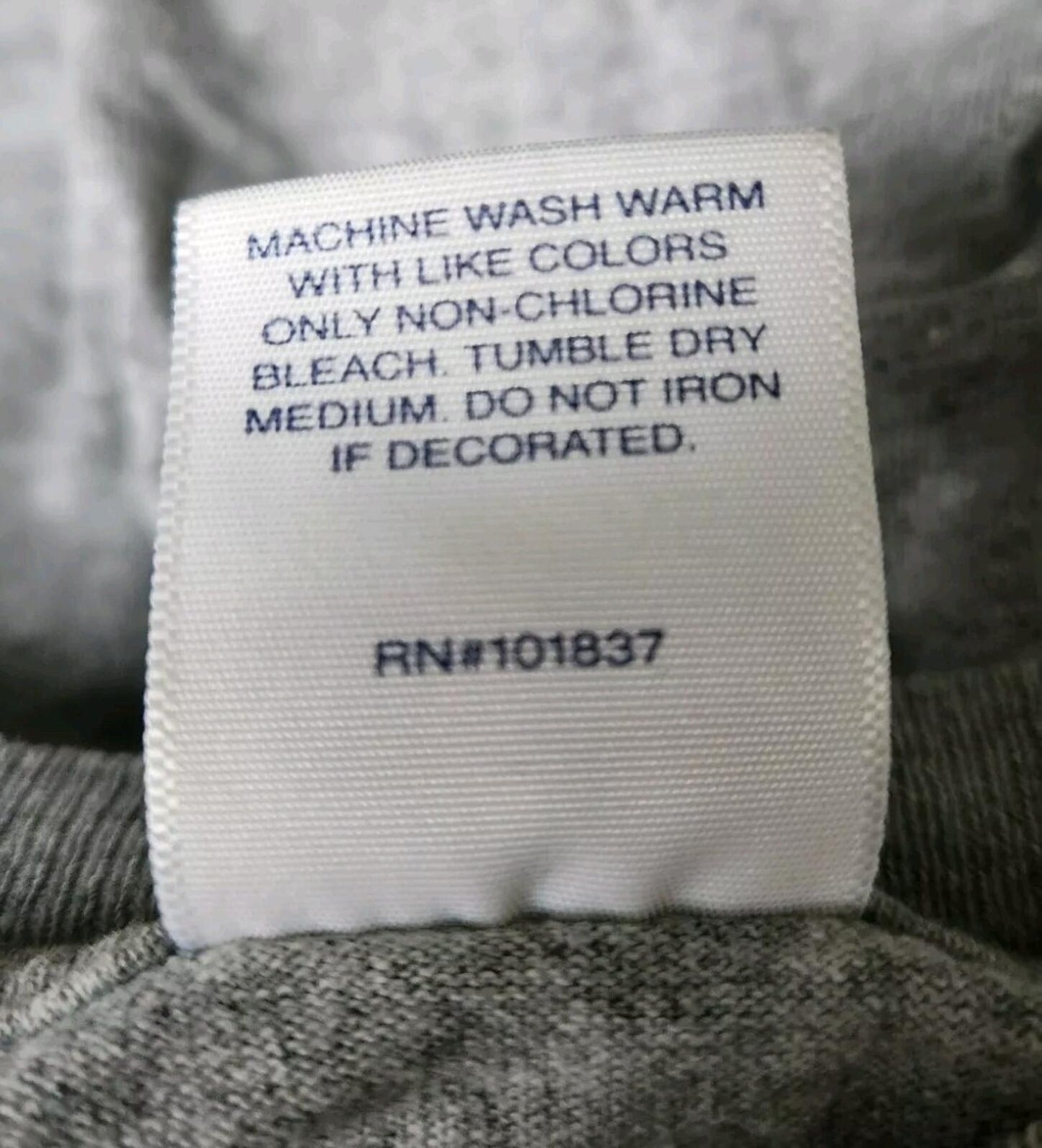 FW17 Supreme Arabic Logo L/S Tee Heather Grey Größe M