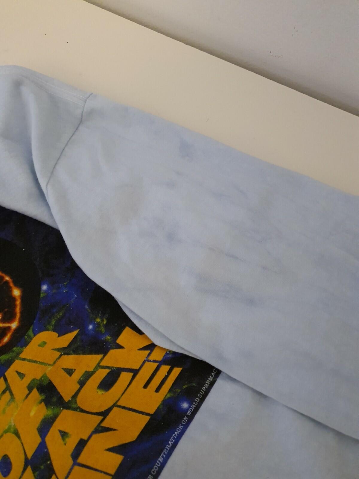 SS18 Supreme x Undercover x Public Enemy Counterattack Langarmshirt Hellblau Größe M