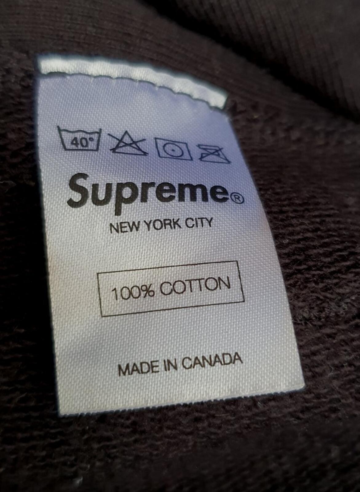 SS13 Supreme Babylon hooded sweatshirt Jane Mansfiel vintage XL pullover hoodie