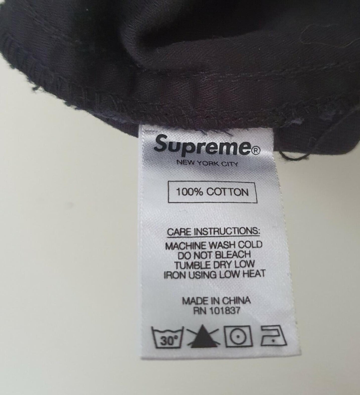 SS15 Supreme Malcolm X Short Black Size S