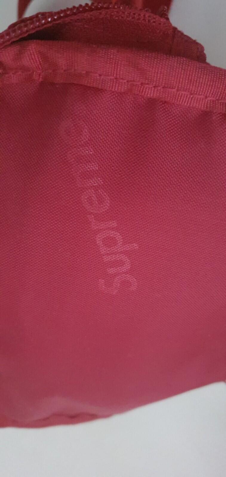 SS20 Supreme kleine Umhängetasche rot Cordura-Gewebe Mesh 3M reflektierender Text