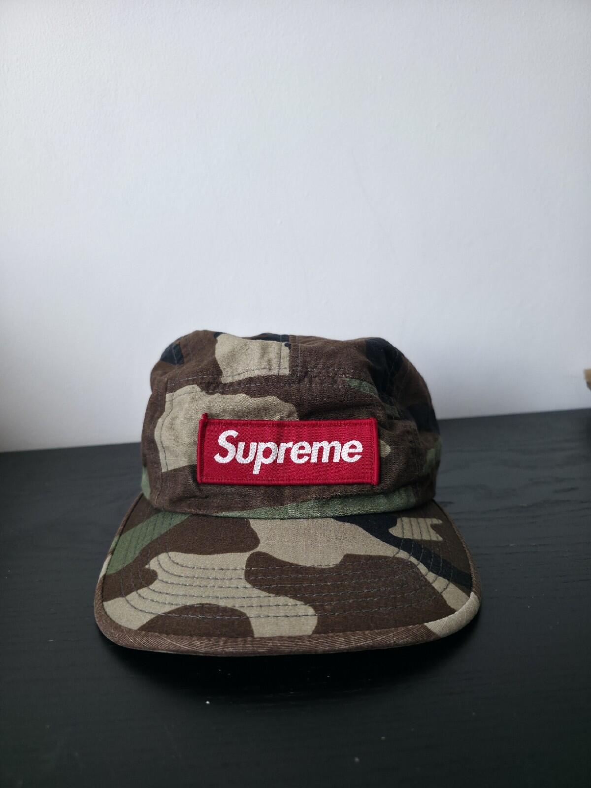 SS15 Supreme Ripstop Camp Cap Camo