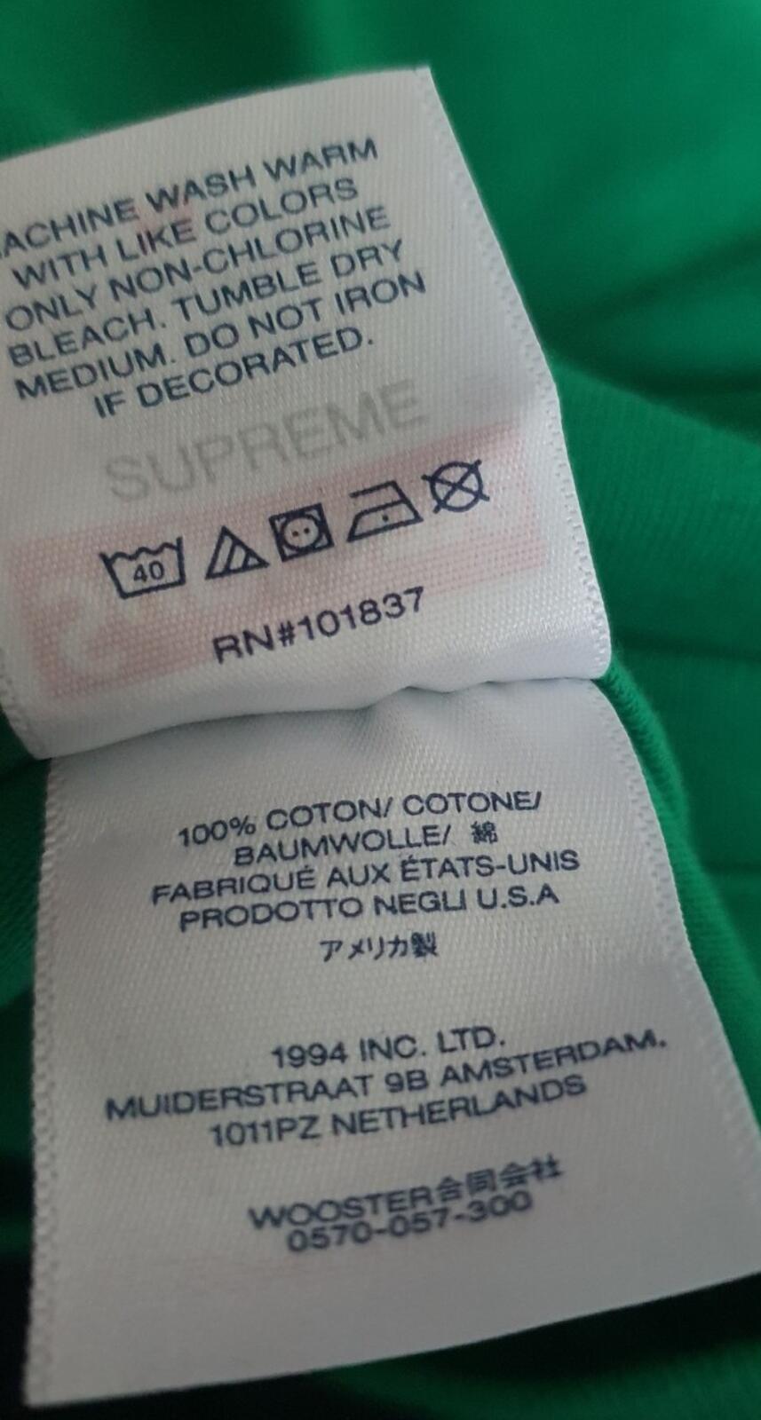 FW22 Supreme Nuns Green Tee Green Size S Original Artwork By Sean Cliver