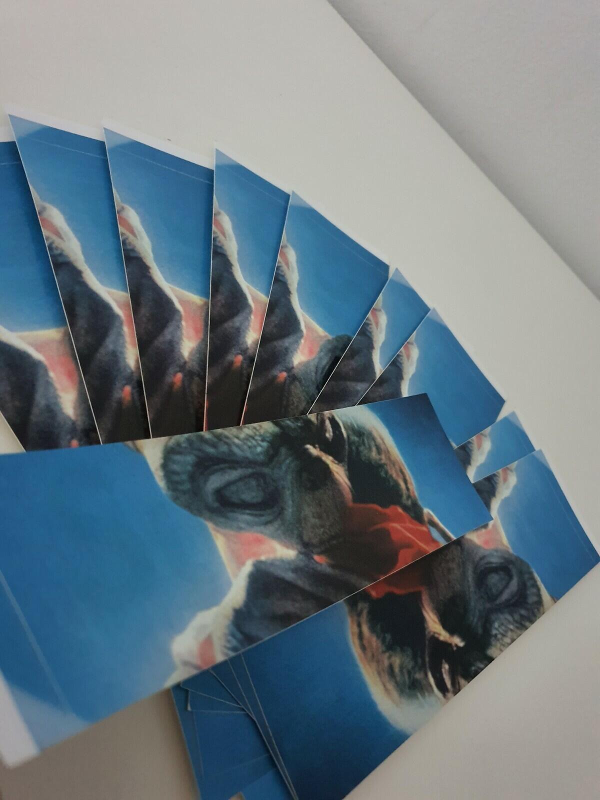 10x FW15 Supreme E.T box logo stickers 100% authentic