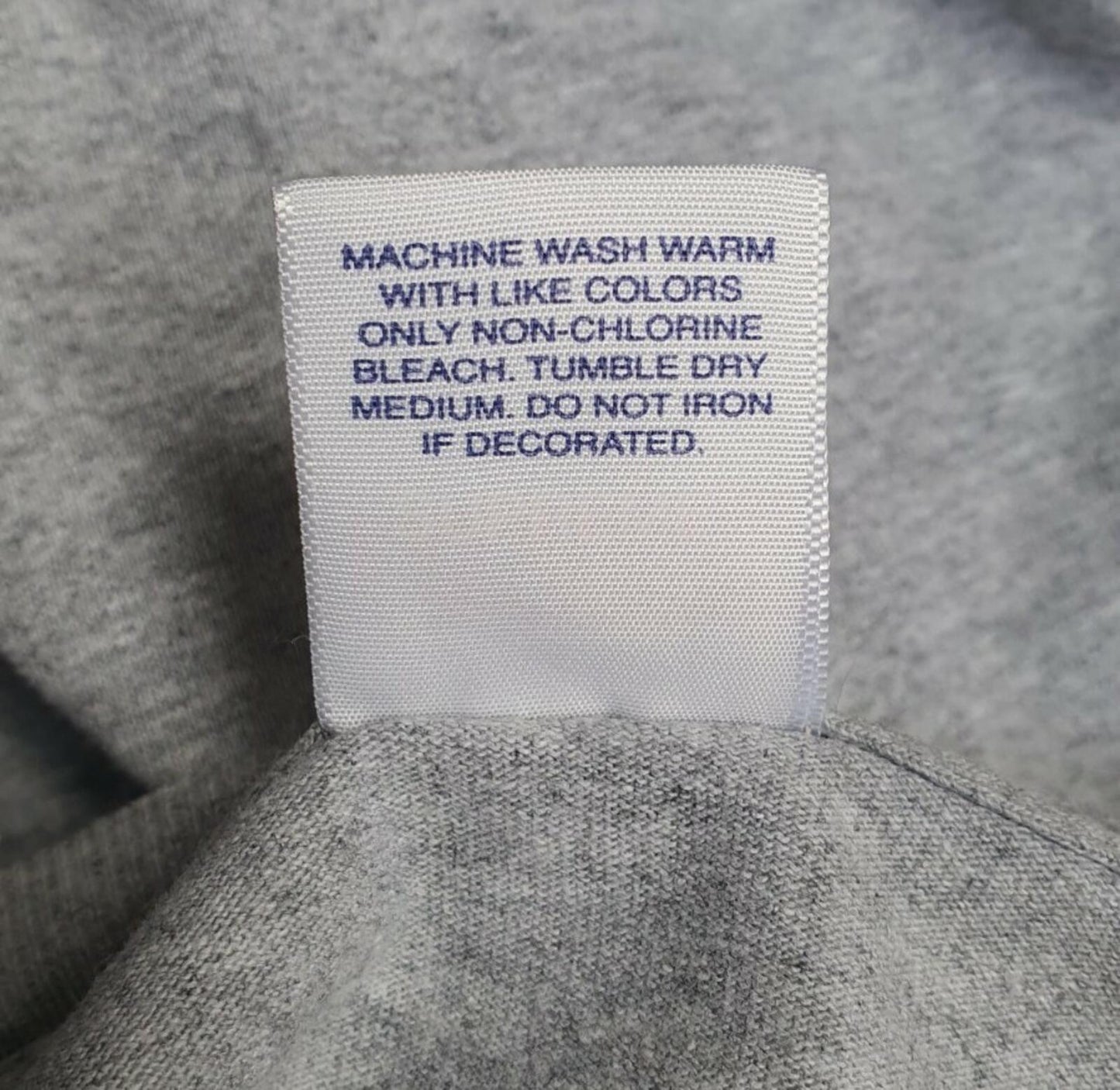 FW16 Supreme F UCK WHAT YOU HEARD L/S tee grey Long sleeve M medium T-shirt