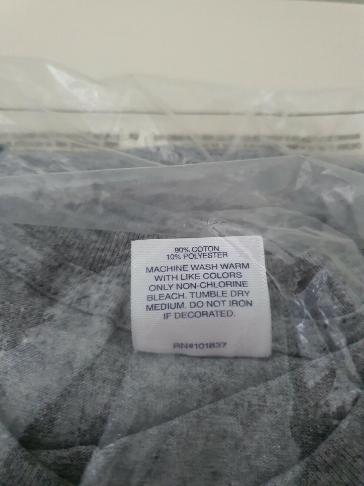 FW18 Supreme Payphone Heather Grey Tee Size XL