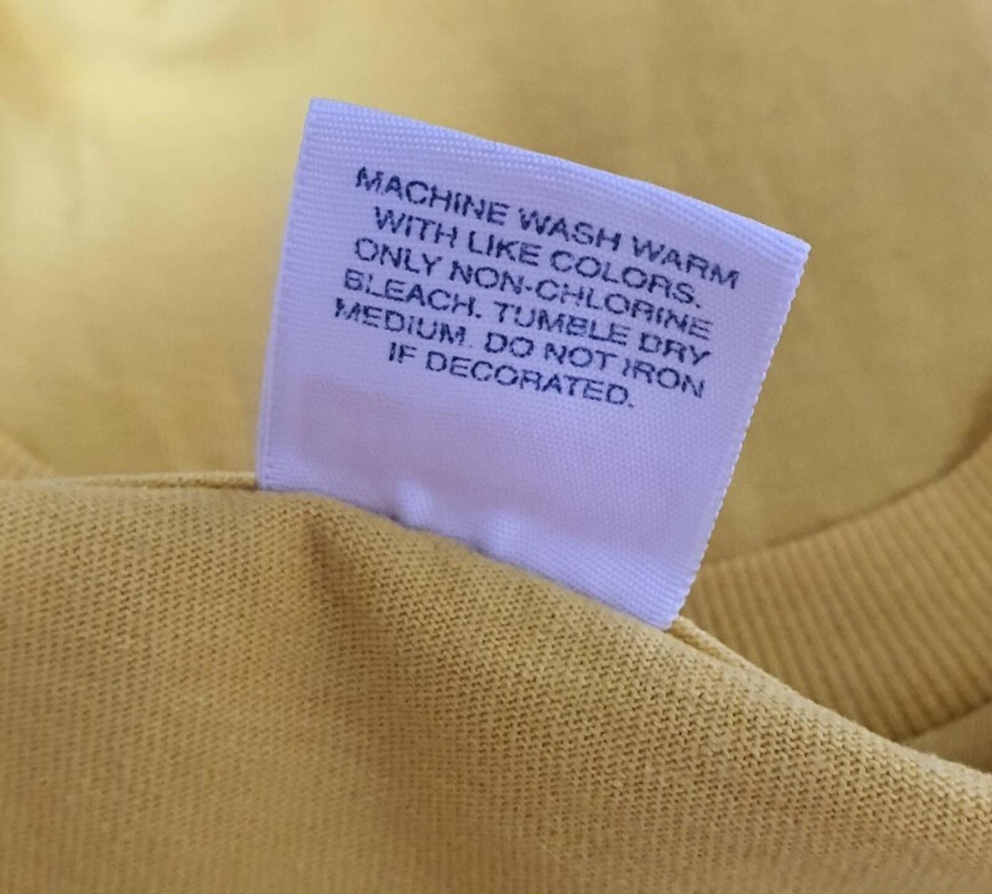 SS05 Supreme STAX Records Gun Tee Yellow Size M