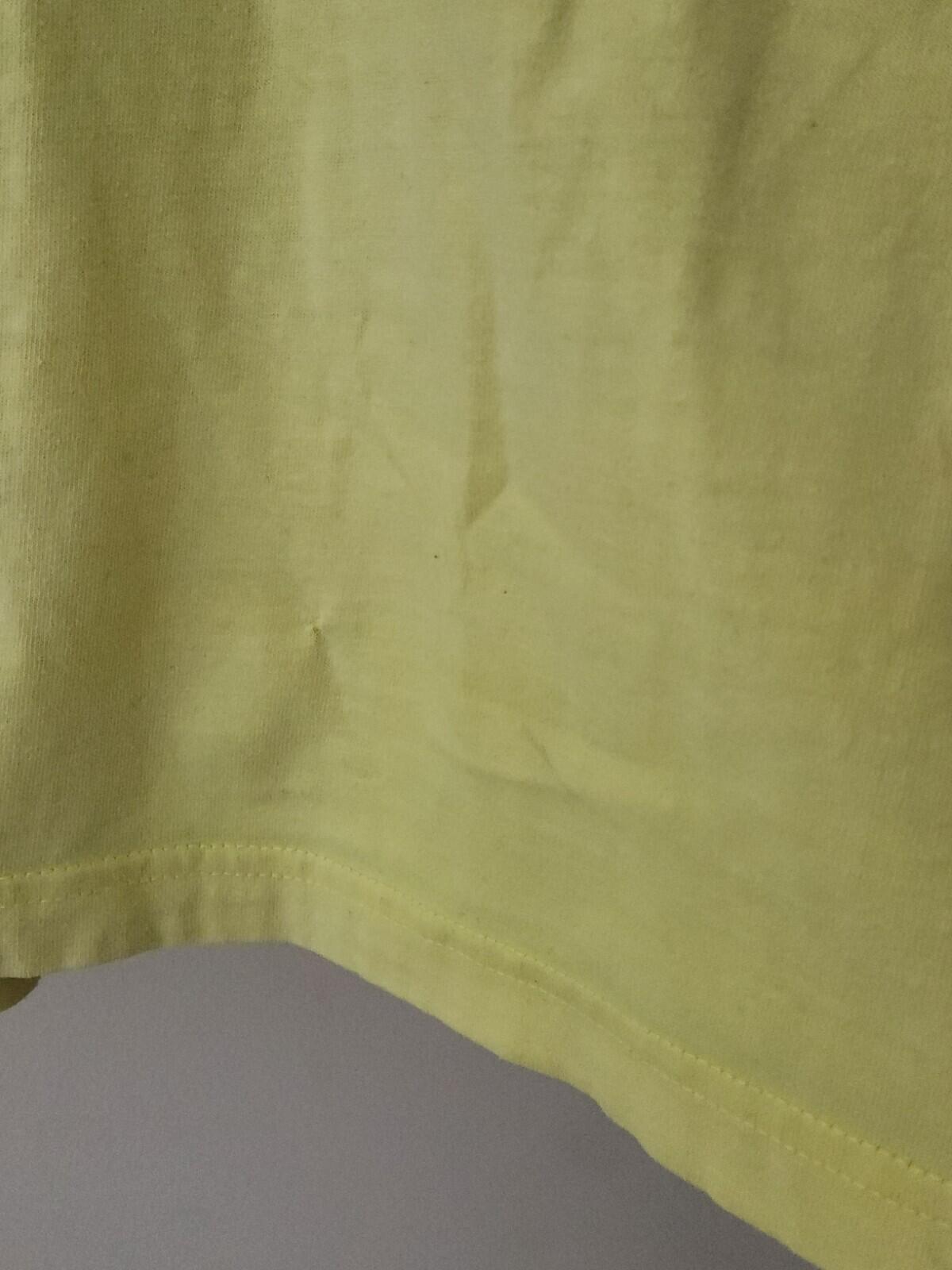 FW15 Supreme x Toshio Maeda Touch Tee Bright Yellow Size L