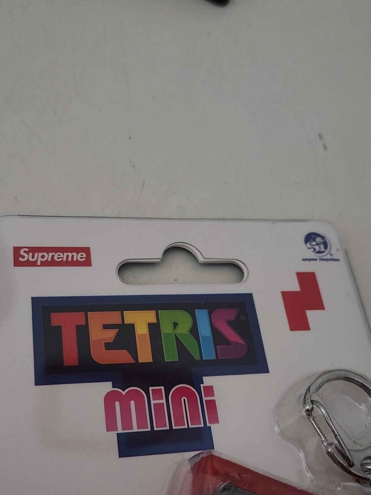 SS24 Supreme Tetris Mini keychain Red Keyring New Unopened