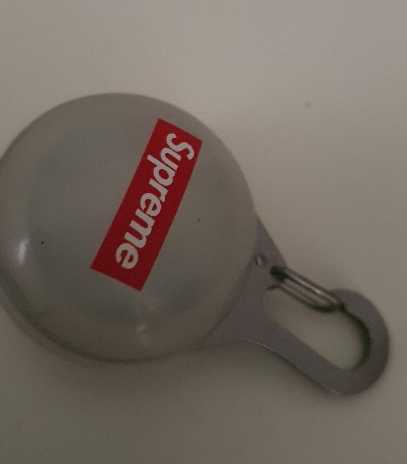 SS19 Supreme spotlight keychain LED Light Keyring Weather Resistant Accessory
