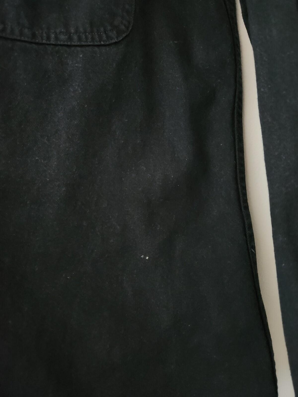 FW12 Supreme Hooded Denim Shirt Black Size M