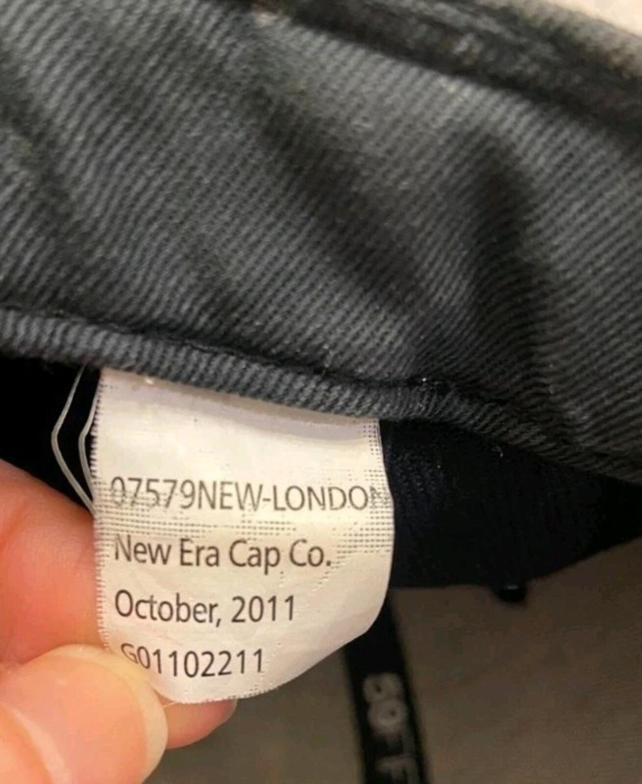SS12 Supreme NO 1 Script New Era 59fifty fitted cap size 7 3/8