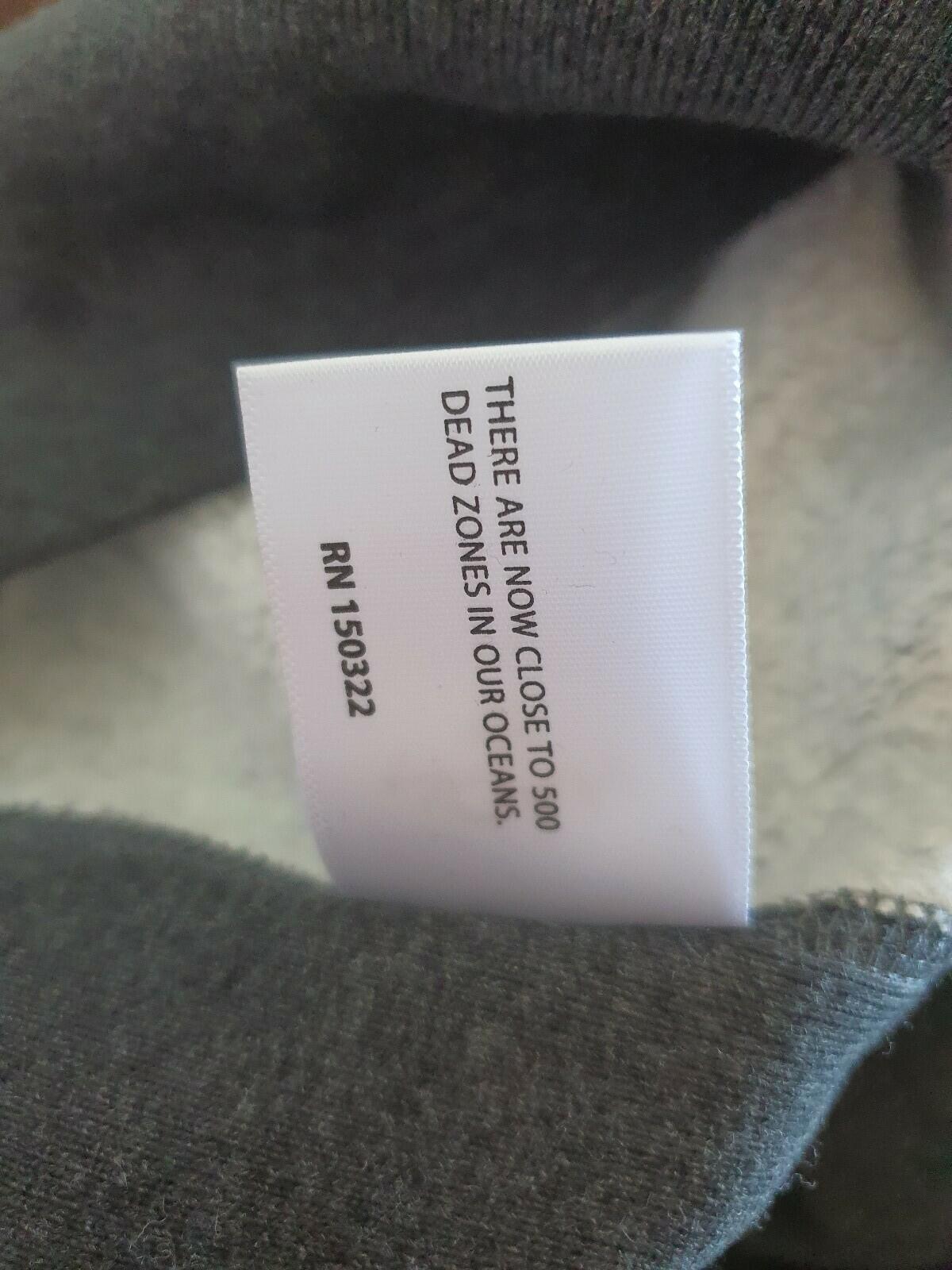 FW19 NOAH Jolly Roger Hooded Sweatshirt Charcoal Size S