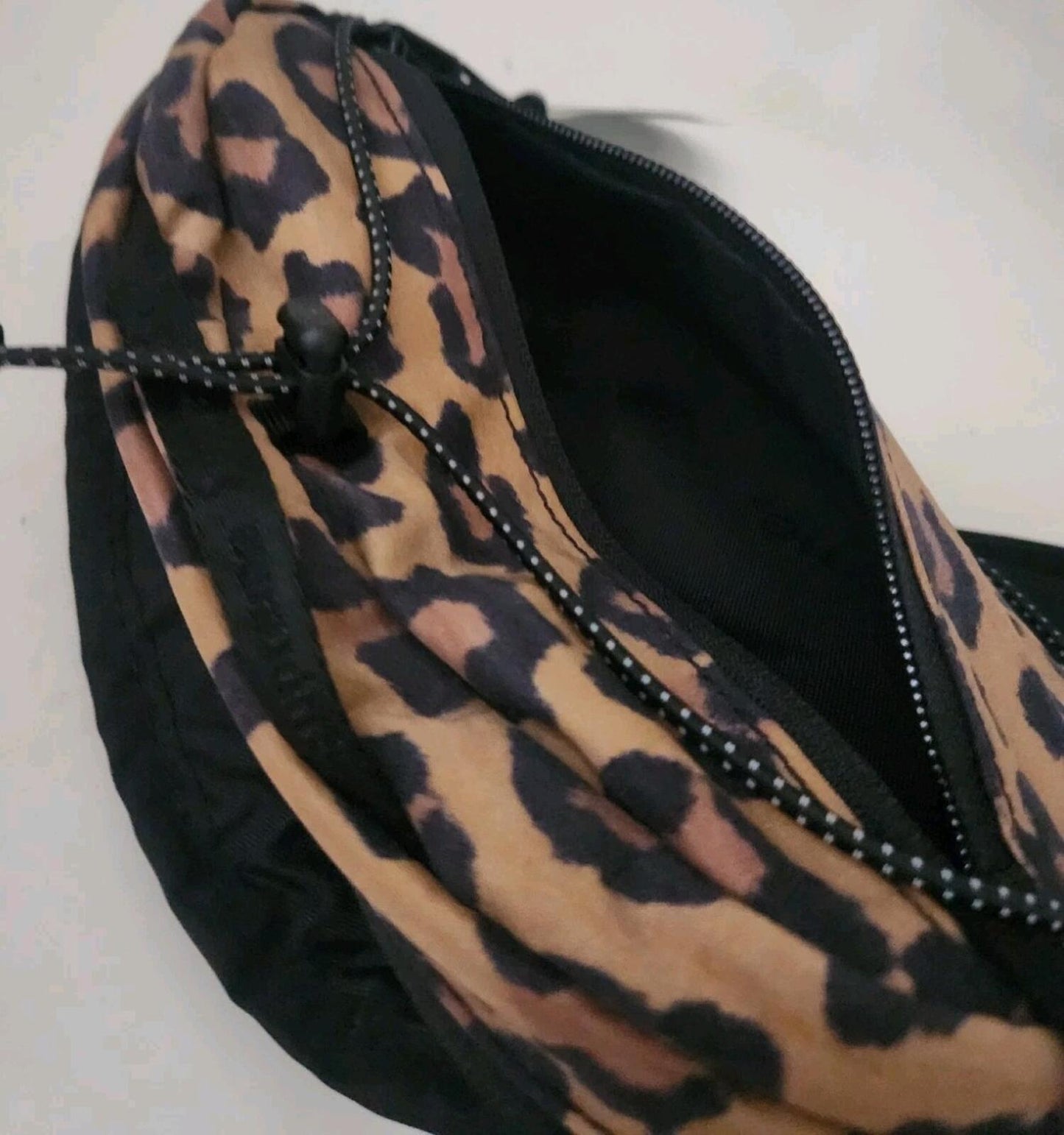 FW20 Supreme Waist Bag Leopard Shoulder Belt Water Resistant New Cordura Fabric