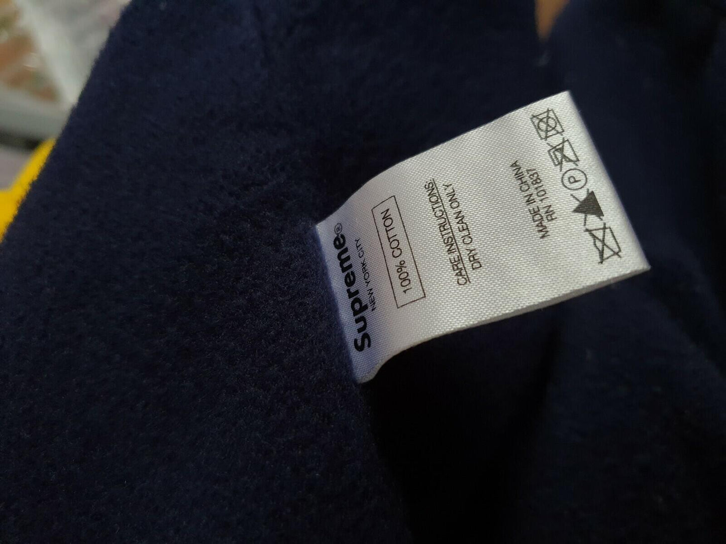 FW14 Supreme Firemans coat Yellow Jacket size XL fire Very rare New with tag