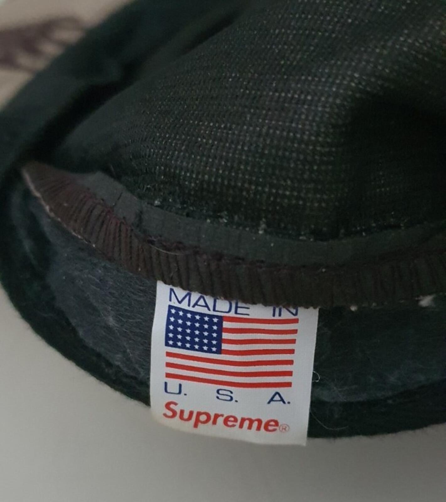 SS12 Supreme Camels Camp Cap hat vintage tan sand Very Rare 2012