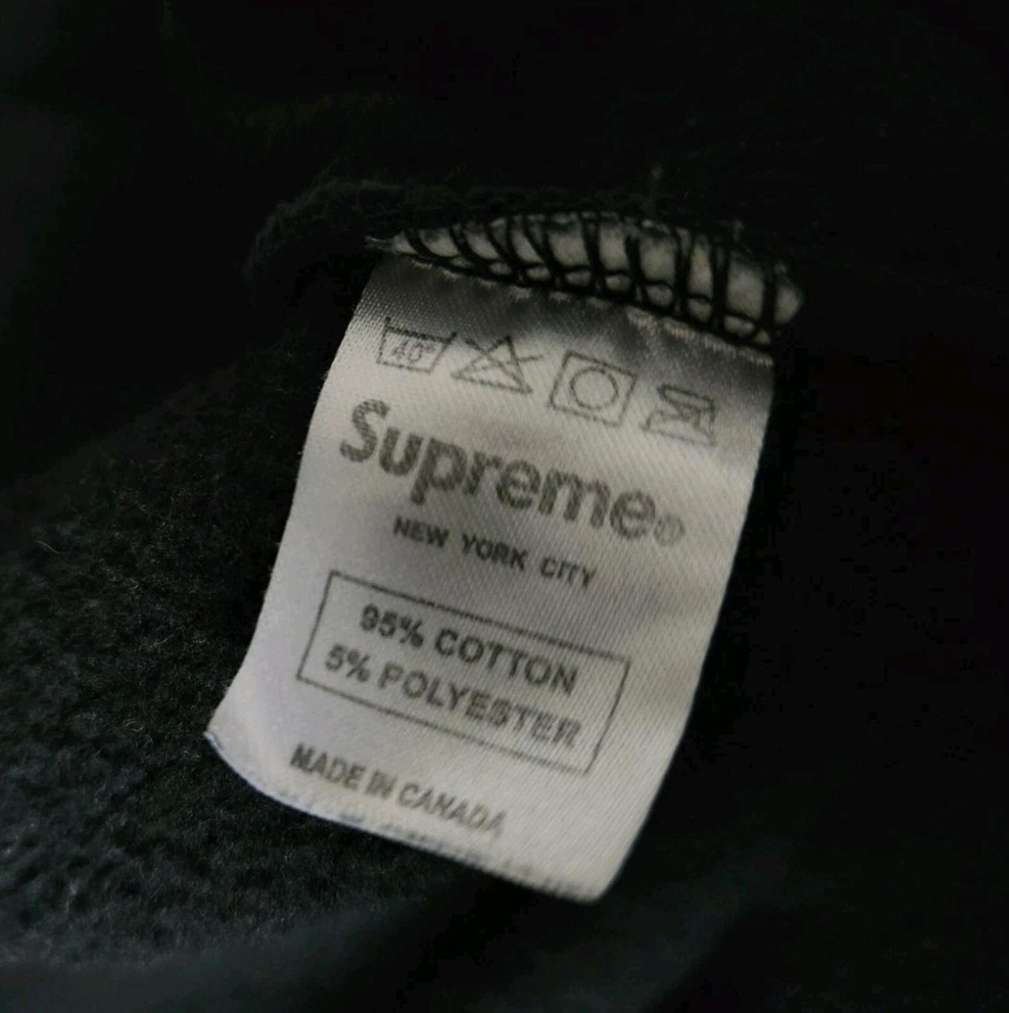 FW07 Supreme World Famous Zip-Hoodie XL Hoodie Vintage 2007 Sterne