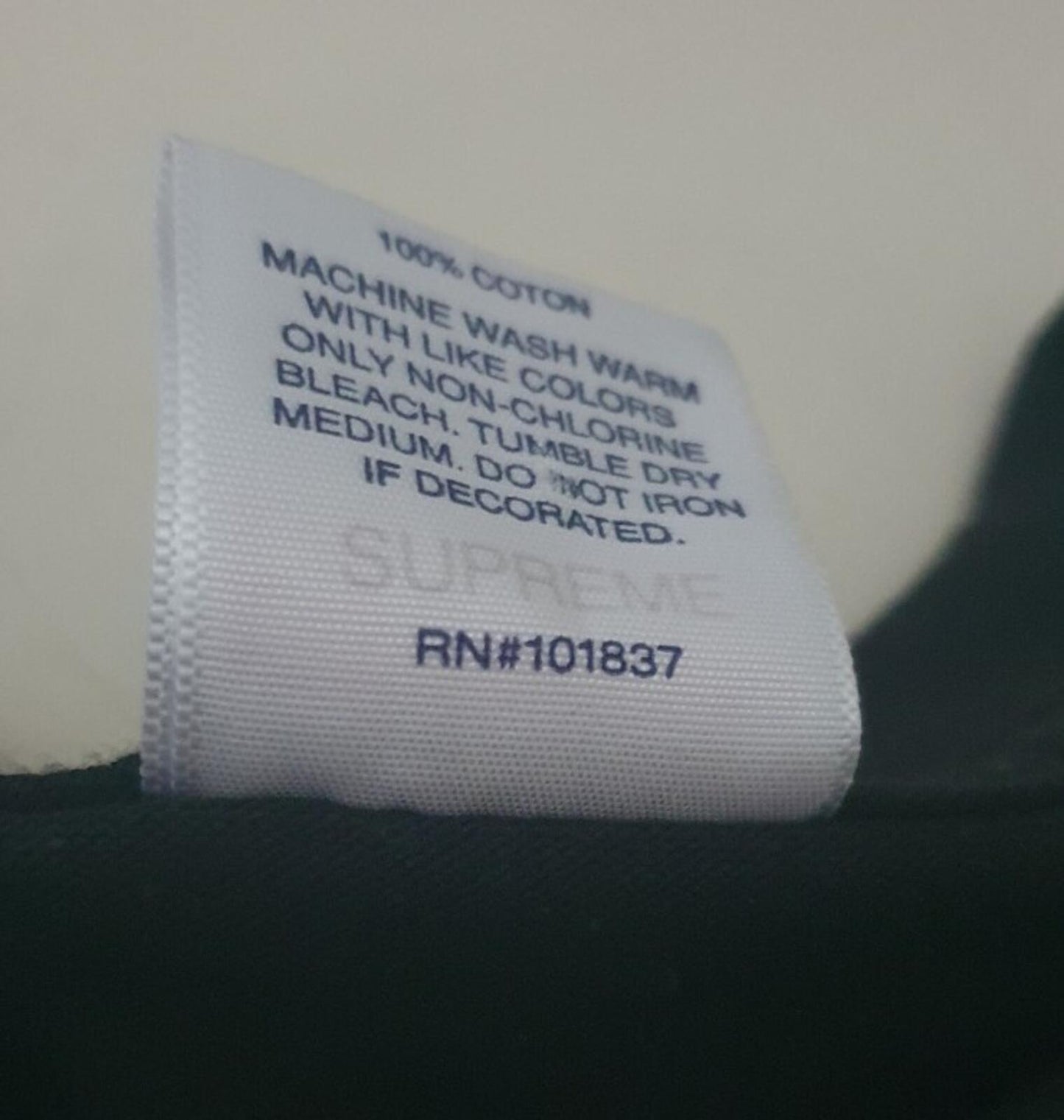 SS21 Supreme Naomi tee Size L large black T-shirt Campbell