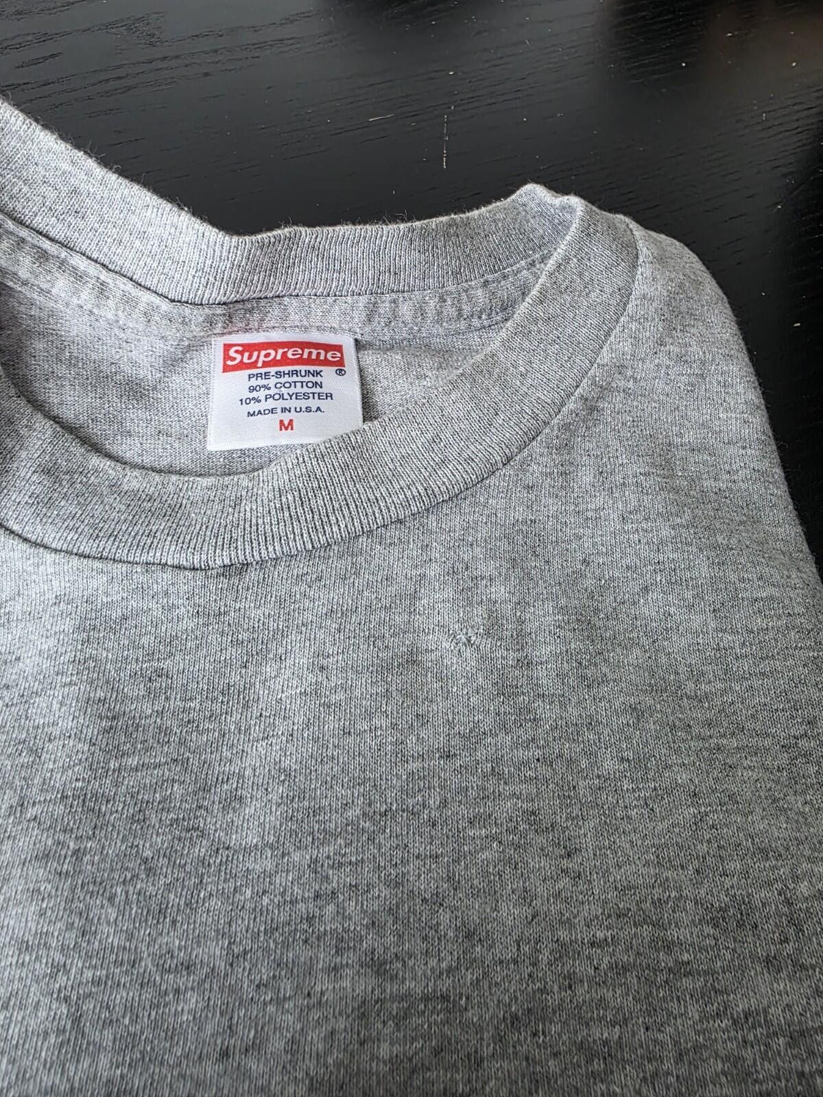 SS12 Supreme Celeste Tee Heather Grey Size M