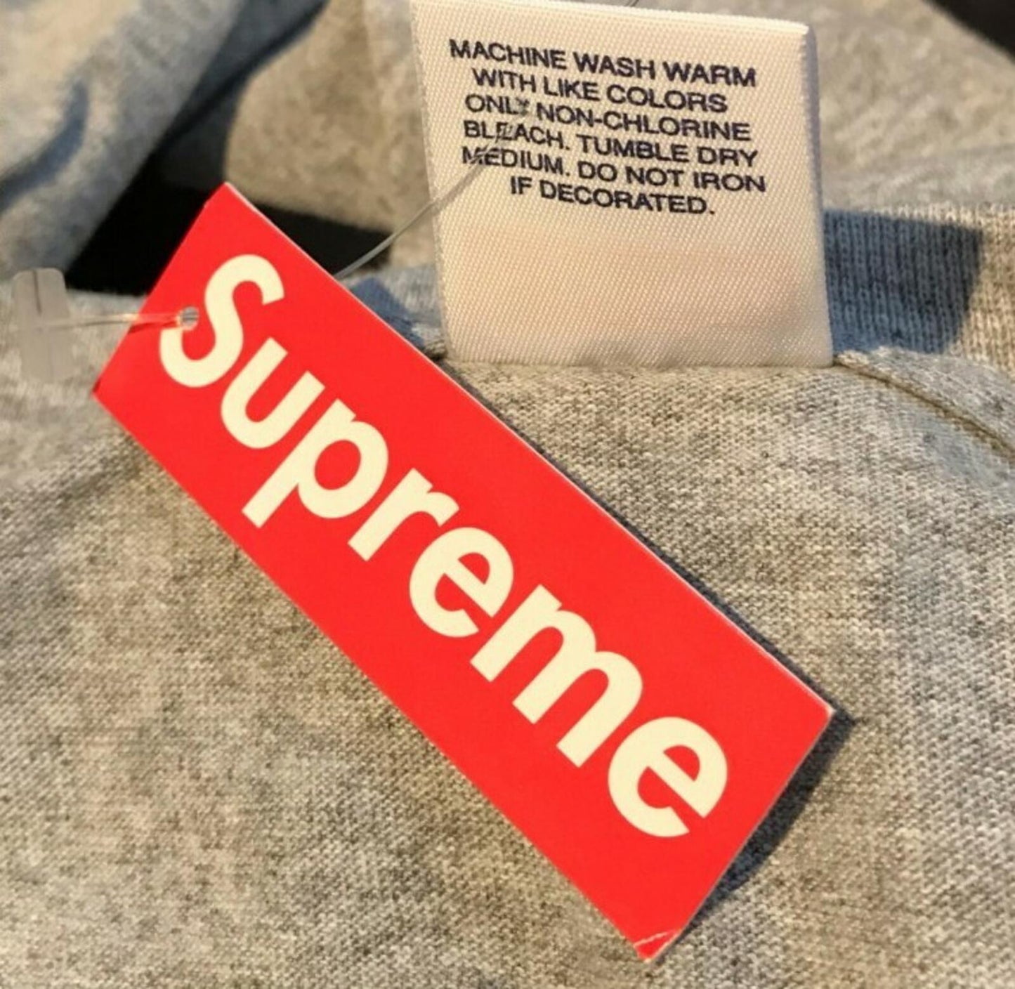 FW09 Supreme Upskirt tee grey T-shirt L large Vintage 2009 Ultra rare New