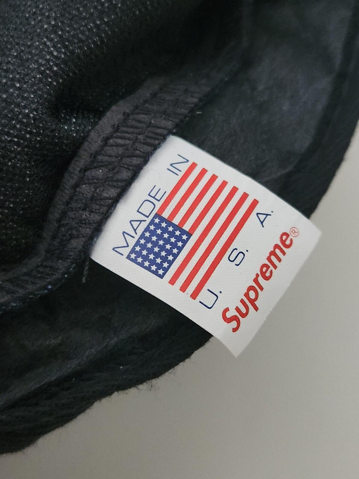 SS12 SUPREME Foulard Camp Cap Blue Box Logo Hut Selten Vintage 2012 Punkte Dreiecke