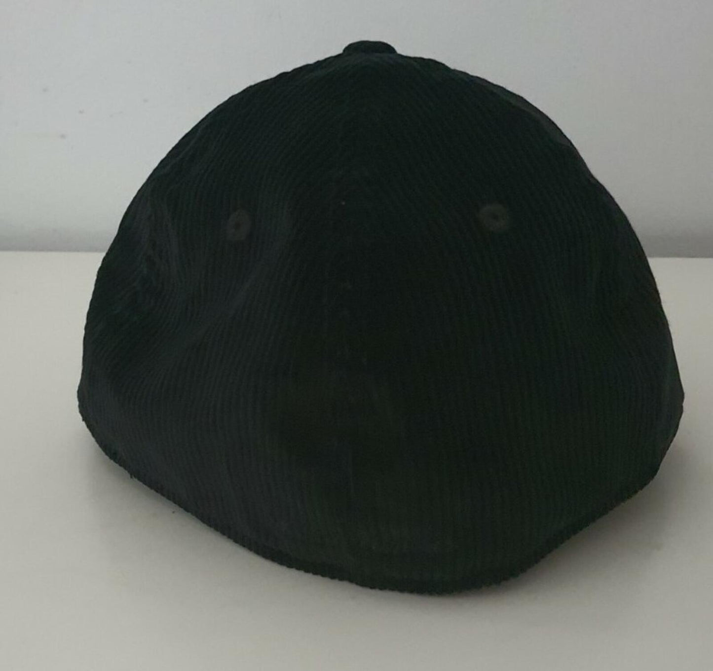 FW15 Supreme New Era 59Fifty Box Logo corduroy black hat size 7 1/4 Rare Cap