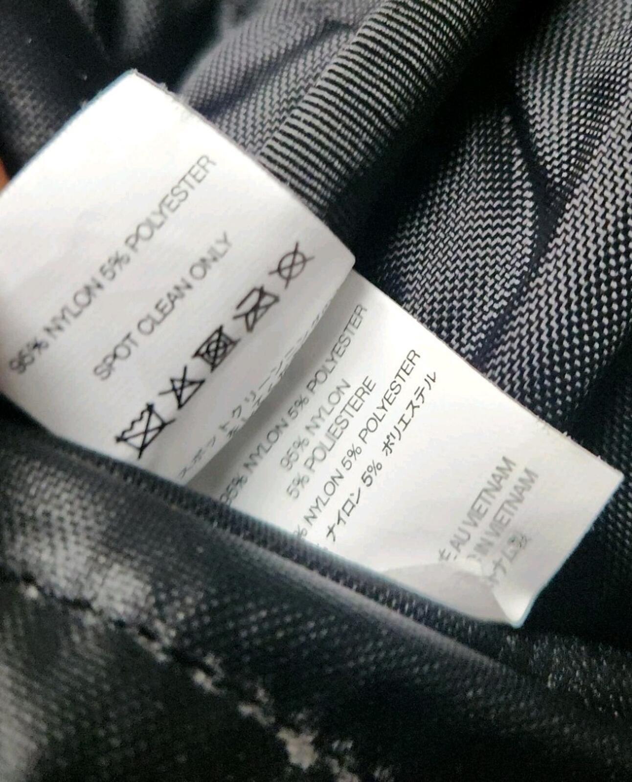 FW21 Supreme backpack Water Resistant Rucksack Black Bag