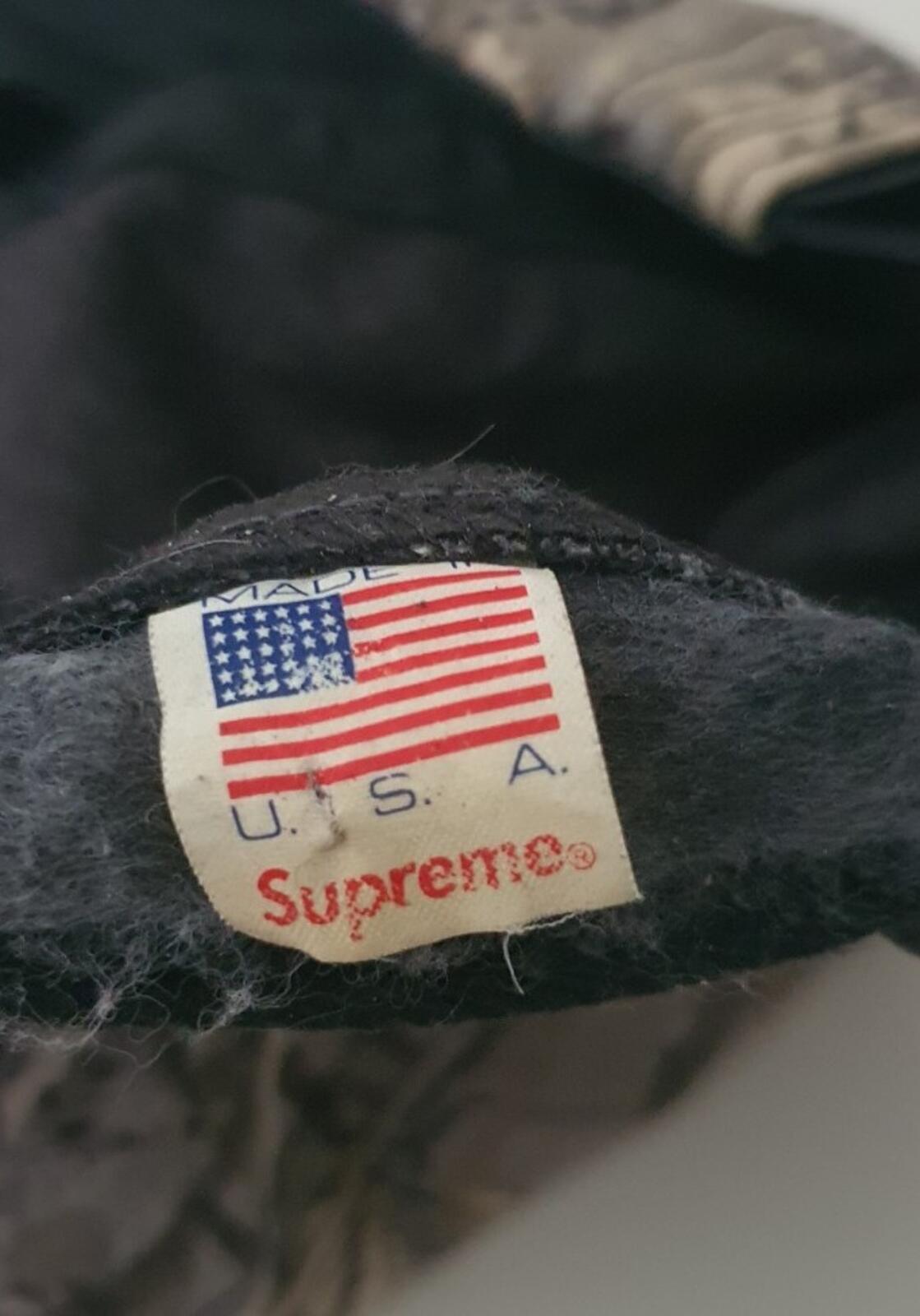 FW11 Supreme Realtree camp cap vintage hat from 2011 Red box logo Very Rare