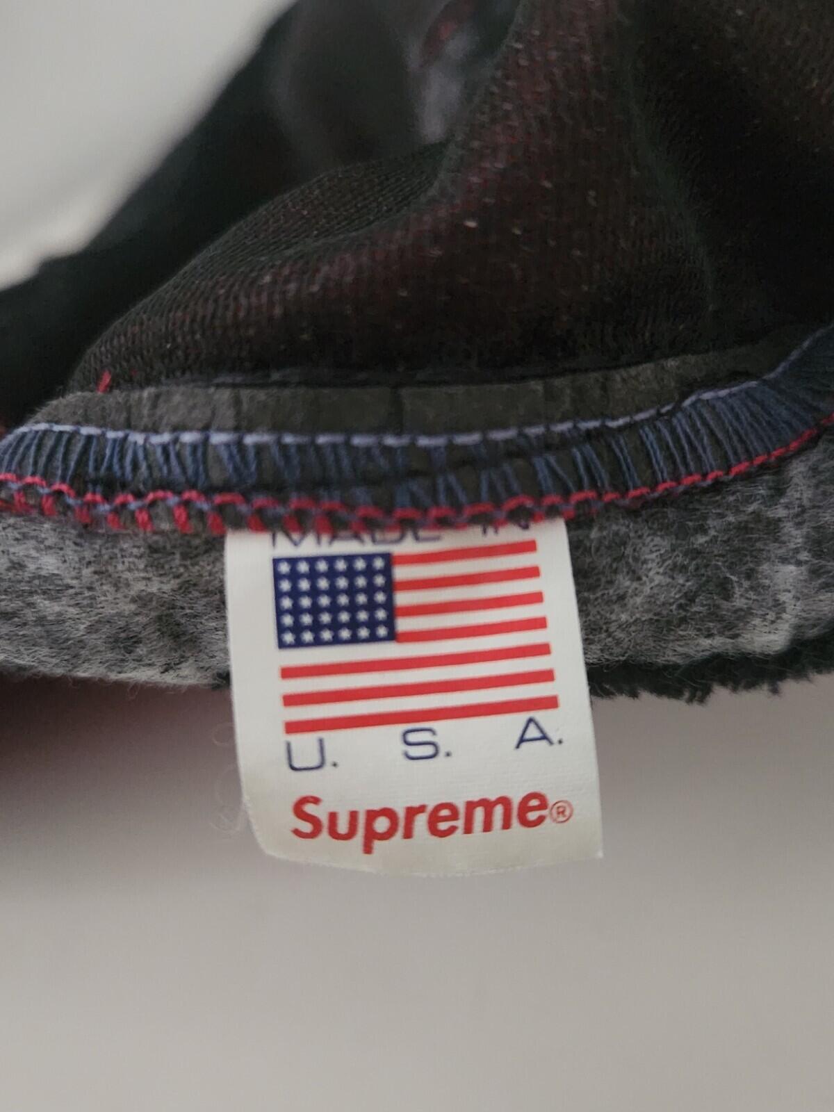 SS12 Supreme Nylon Soft Bill Camp Cap Burgundy
