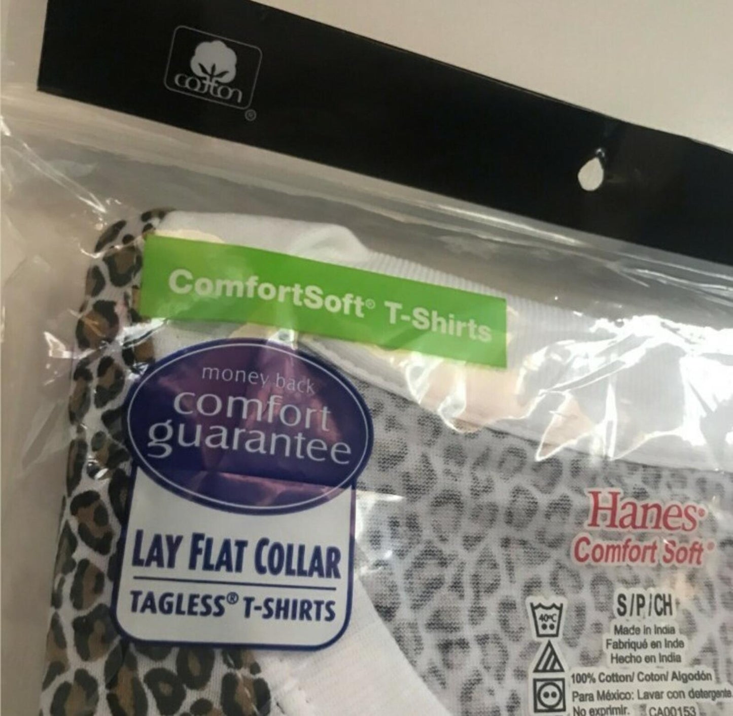 SS19 Supreme Hanes Leopard Tees (2 Pack) Size S
