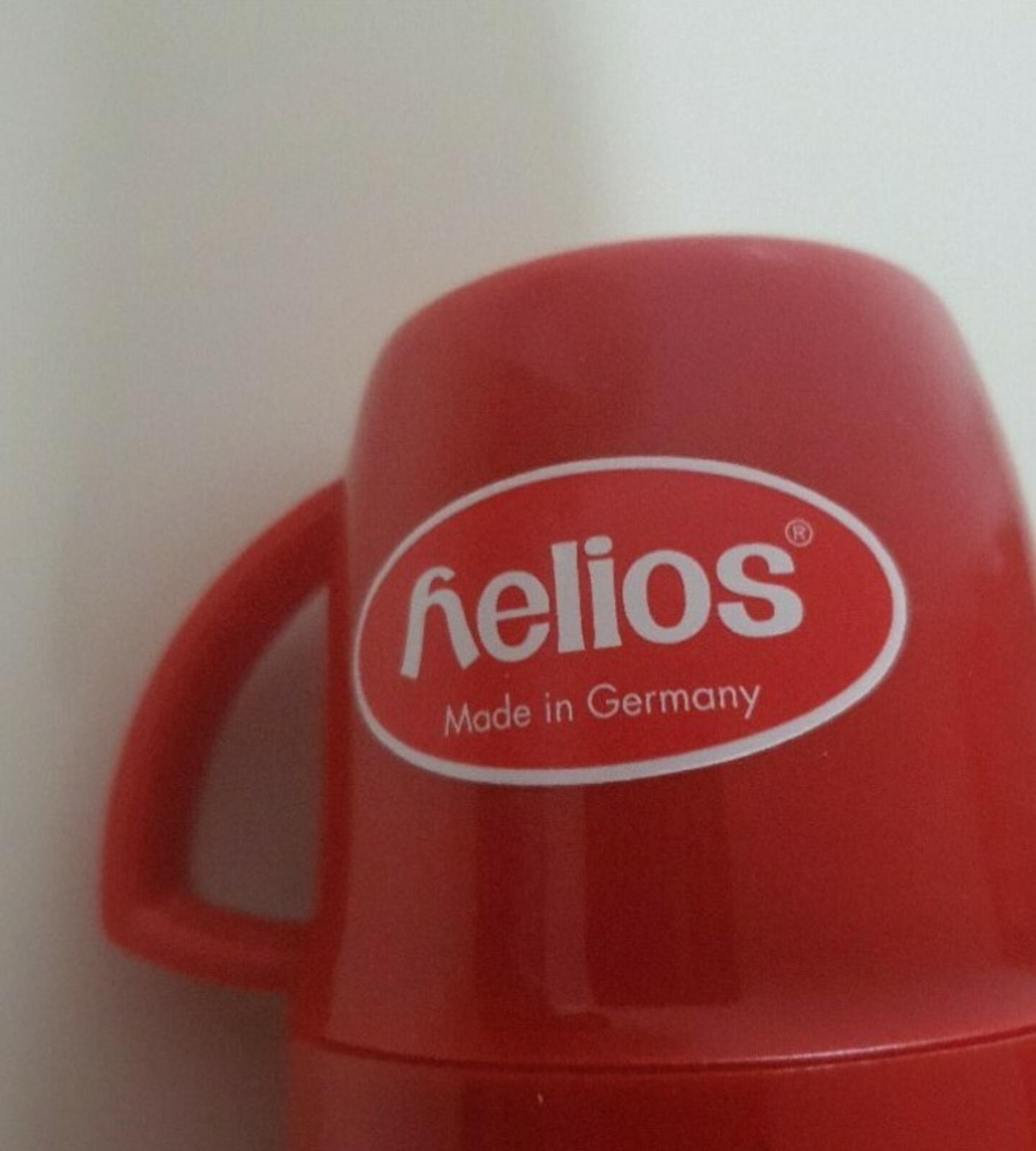 FW14 Supreme x Helios Thermos-Logo-Flasche hergestellt in Deutschland Seltenes Accessoire