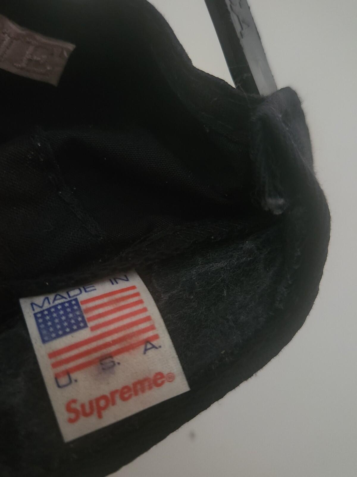 SS09 Supreme x Budweiser 5-panel hat black cap