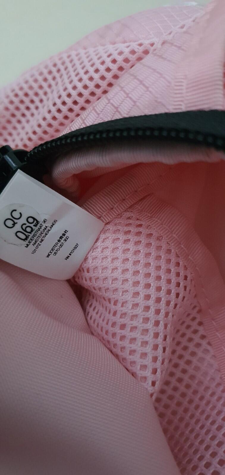 SS22 Supreme side bag pink Shoulder Cordura Water resistant Nalgene bottle 500ml