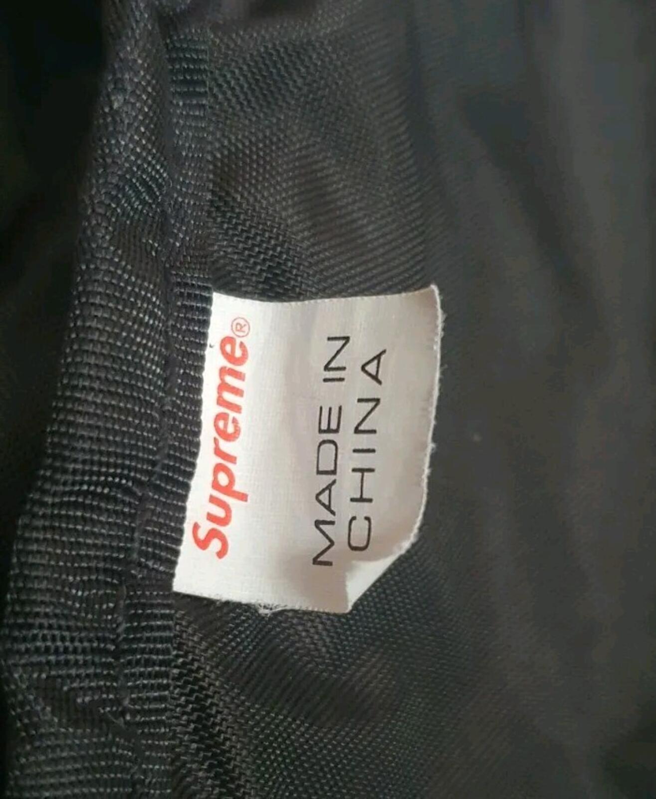 FW13 Supreme Embroidered Stars Shoulder Bag White