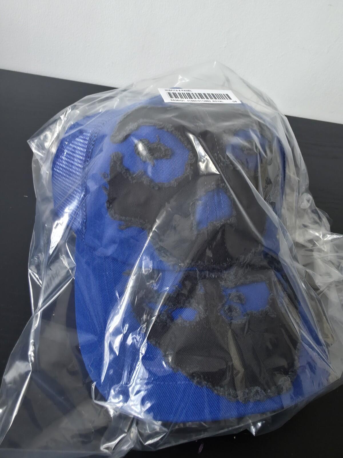 SS26 Supreme x The Misfits Mesh Back 6-Panel Hat Royal
