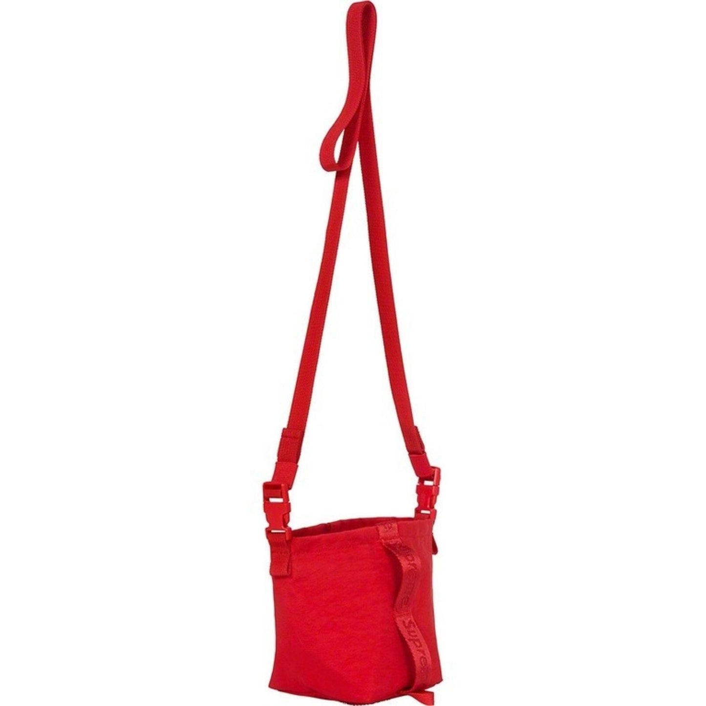 FW20 Supreme Neck Pouch Bag Dark Red Water Resistant