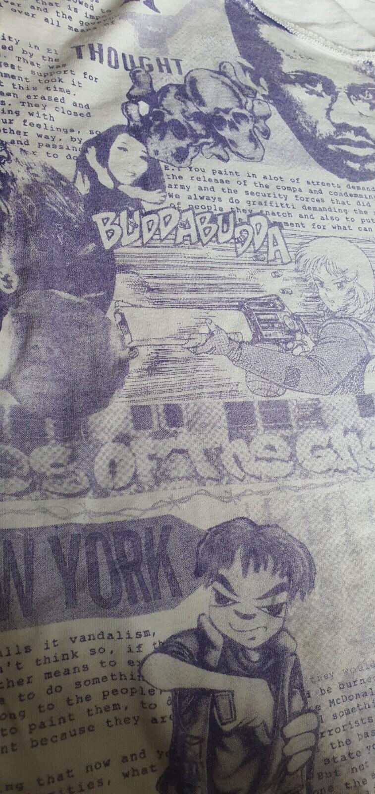 SS07 Supreme Malcolm X Ultraman Anime Manga Tee White Size XL
