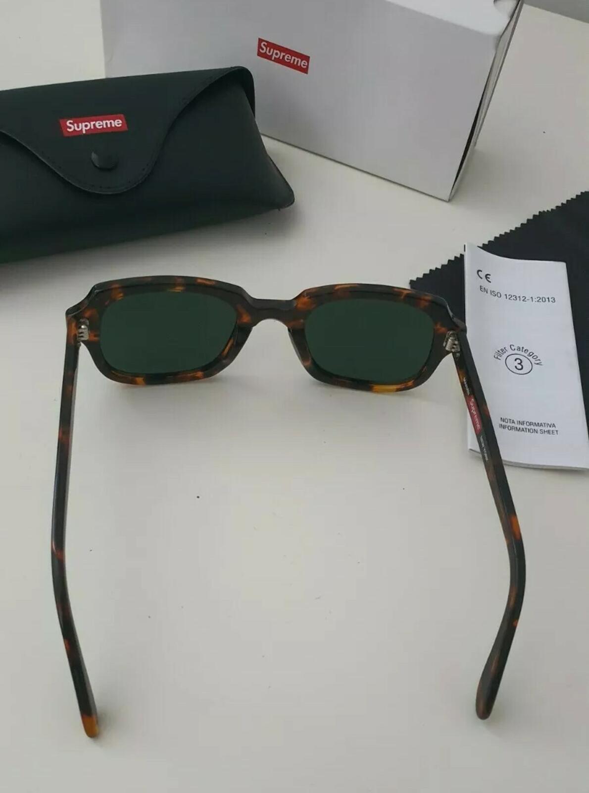 SS19 Supreme Marvin sunglasses RRP £188 Tortoise made in Italy
