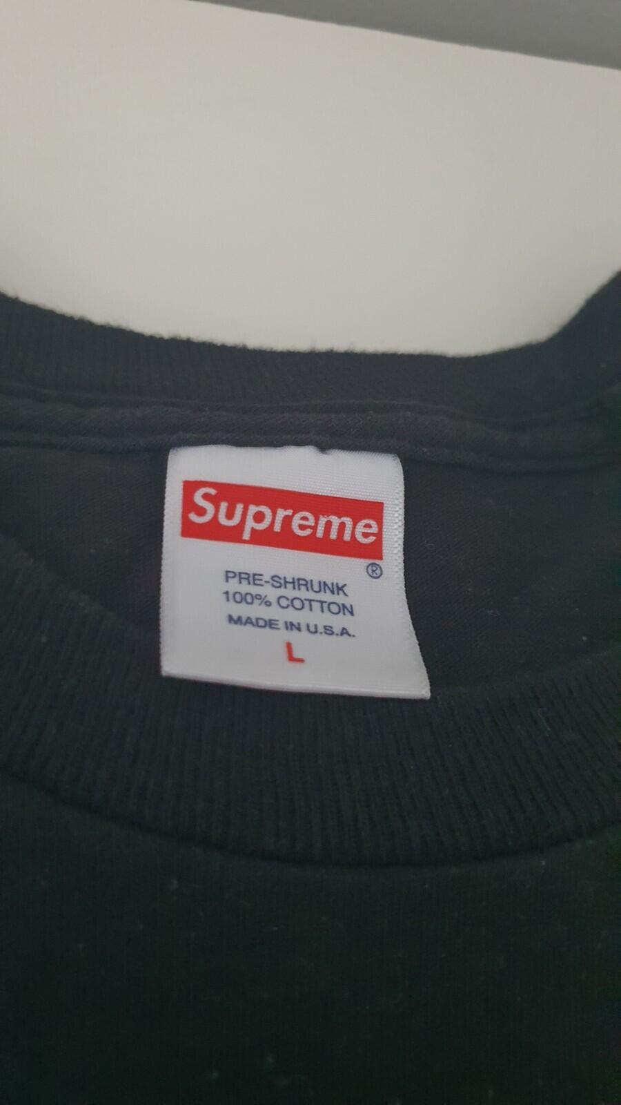 SS20 Supreme Sailboat Tee Black Size L