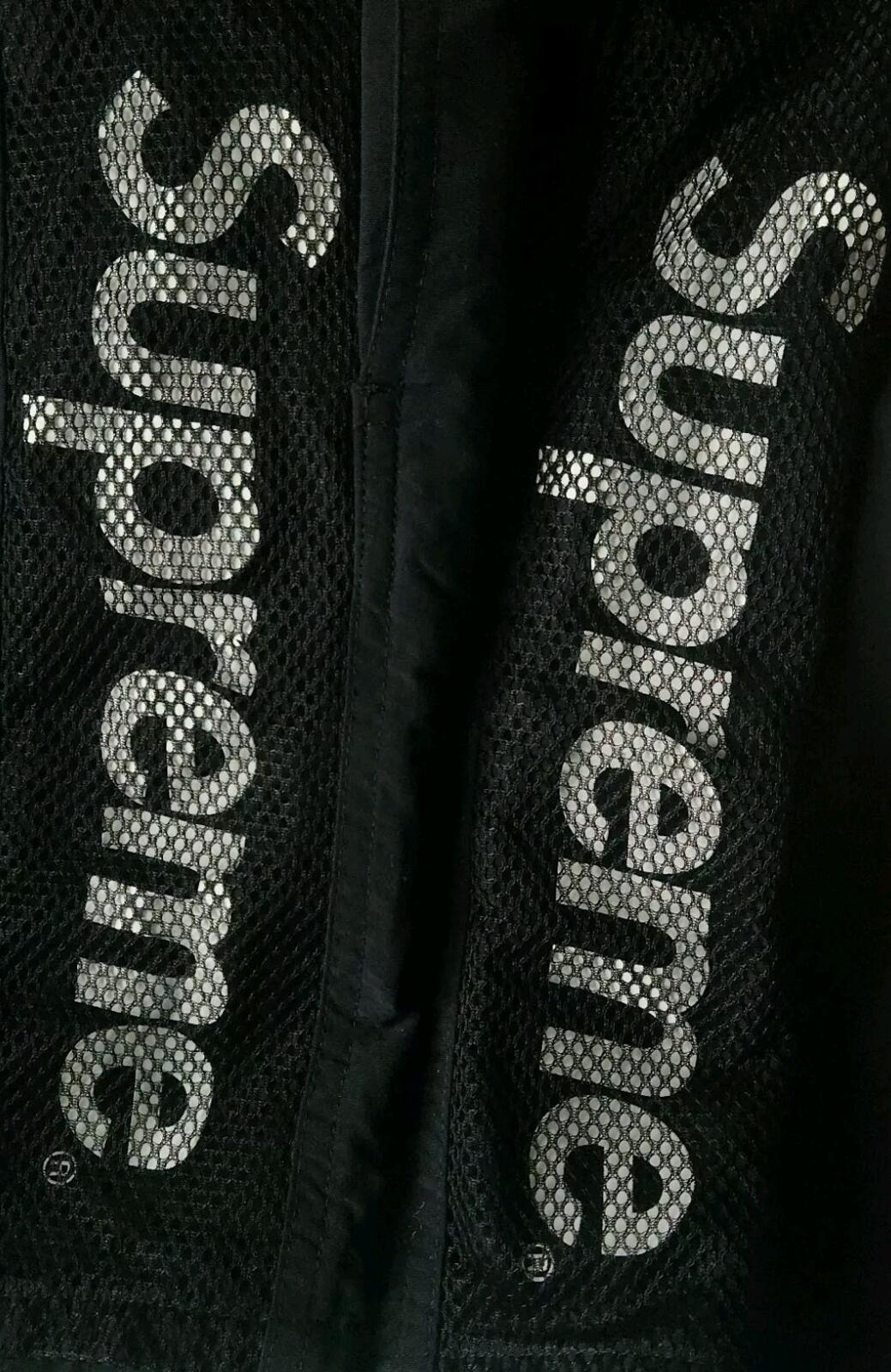 SS20 Supreme Malla Panel Bañador Negro Talla M