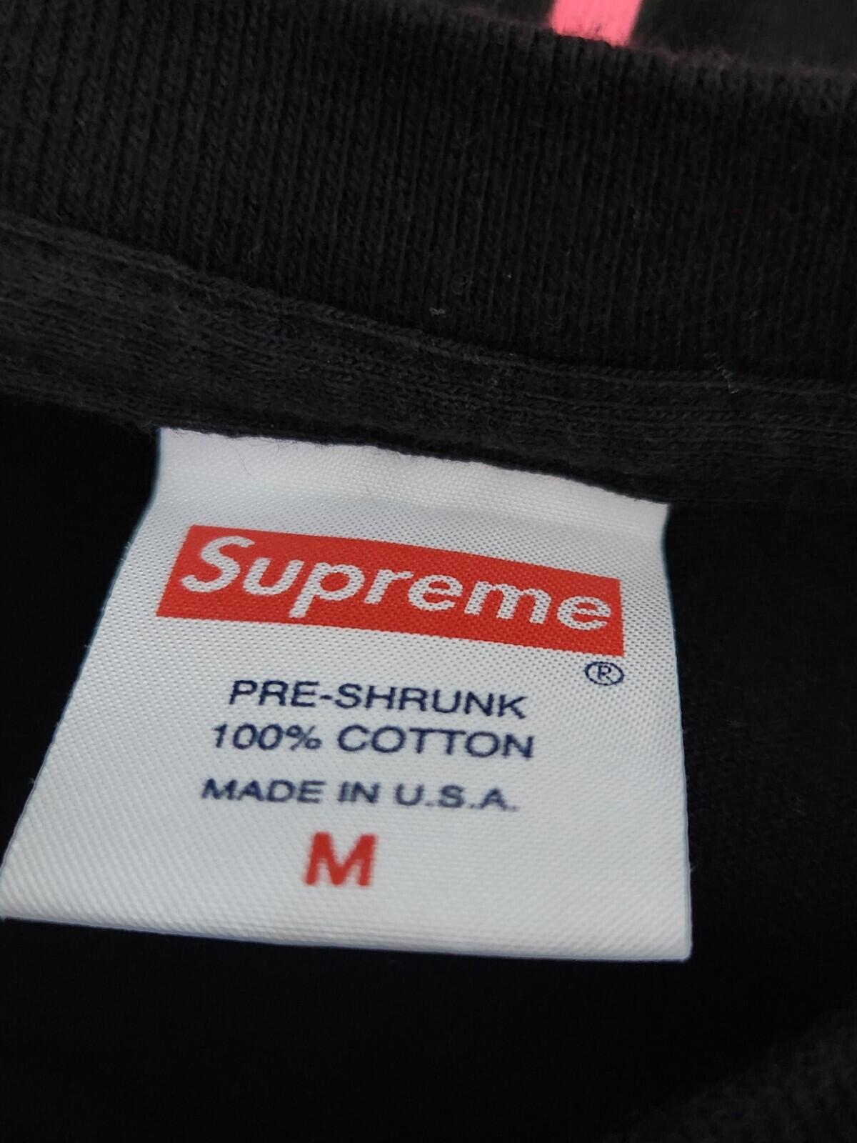 SS16 Supreme Wild L/S Tee Black Long sleeve size M medium T-shirt