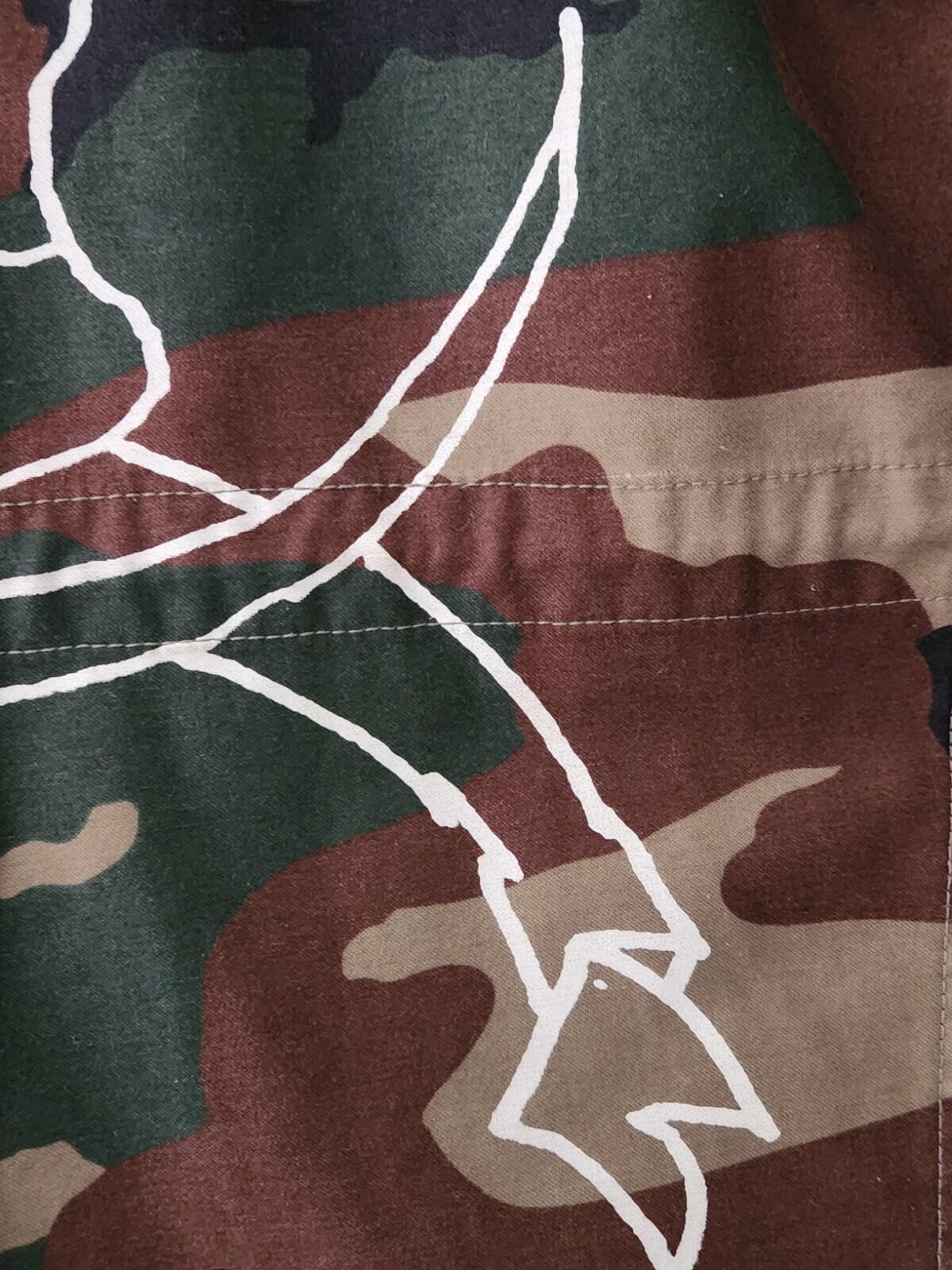 FW12 Supreme x Mark Gonzales M-51 jacket Removable Quilted Woodland Camo Medium