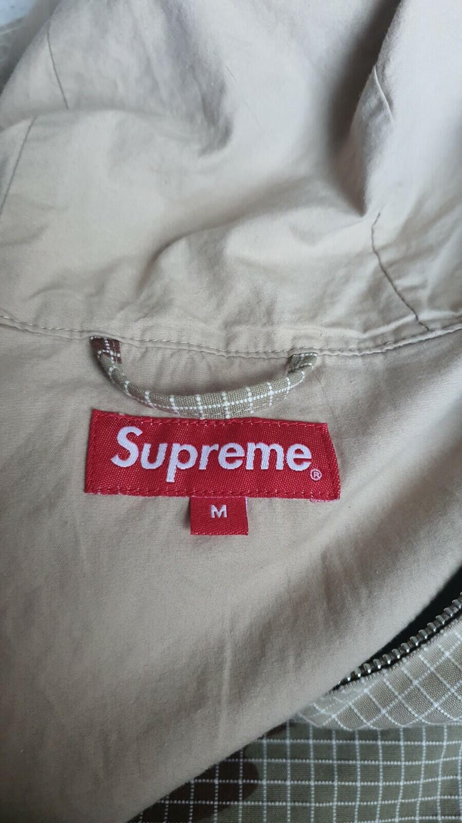 SS20 Supreme Ripstop Utility Jacket Desert Camo Size M