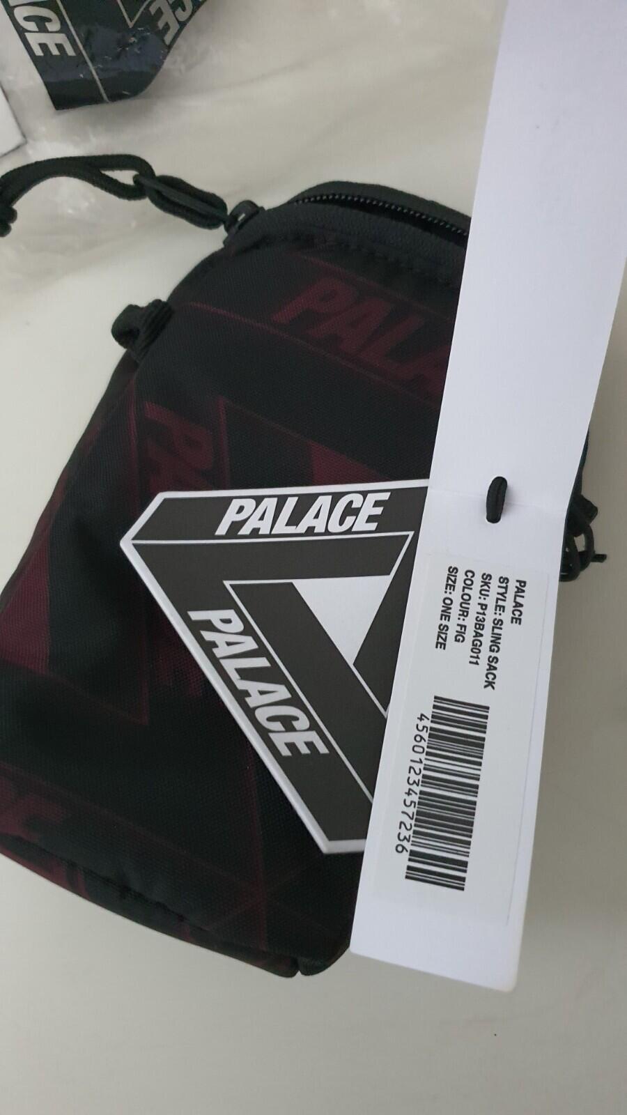 AW17 Palace Sling Sack camera bag fig Tri-Ferg shoulder pouch New With Tag