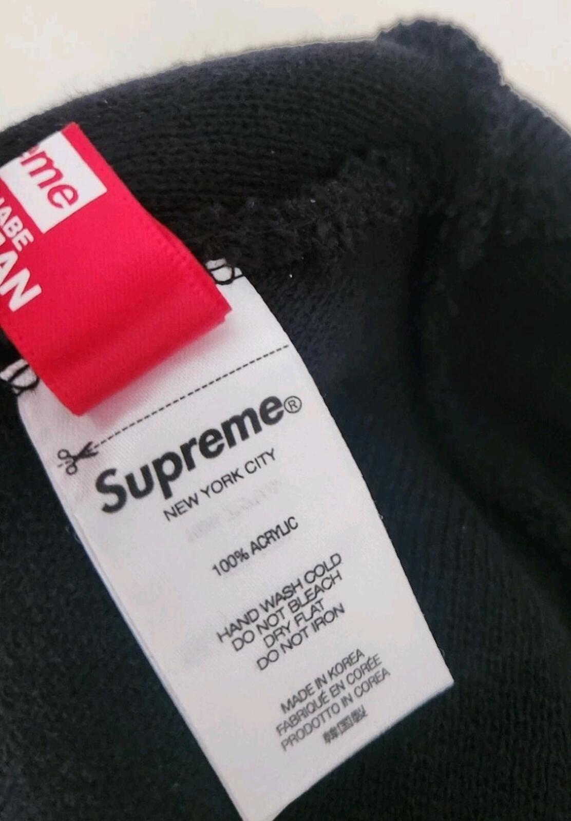 FW21 Supreme Junya Watanabe Comme Des Garçons Man Beanie Black Hat CDG BUGSEX