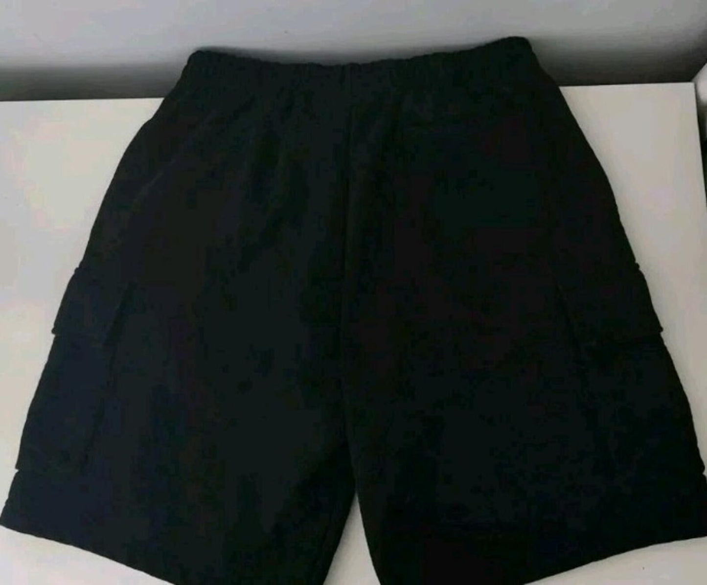 SS23 Supreme Small Box Baggy Cargo Shorts Black Size L