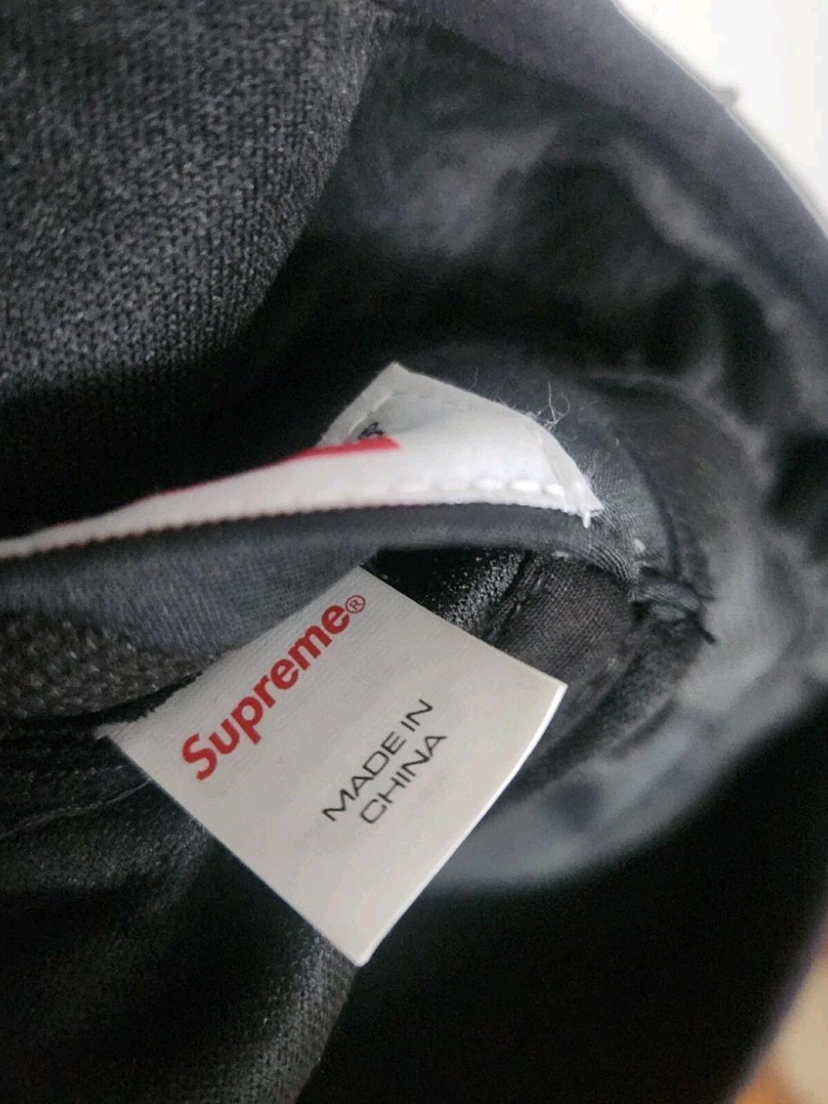 FW21 Supreme x Timberland 2-in-1 Earflap Hat Black Water Resistant